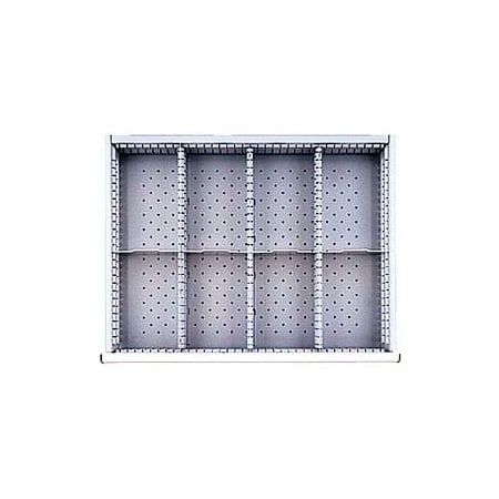 Lista International ST Drawer Layout, 8 Compartments 5" H SDR308-150